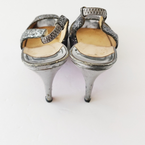 💥 SOLD 💥Christian Louboutin silver sparkling - Picture 5 of 10